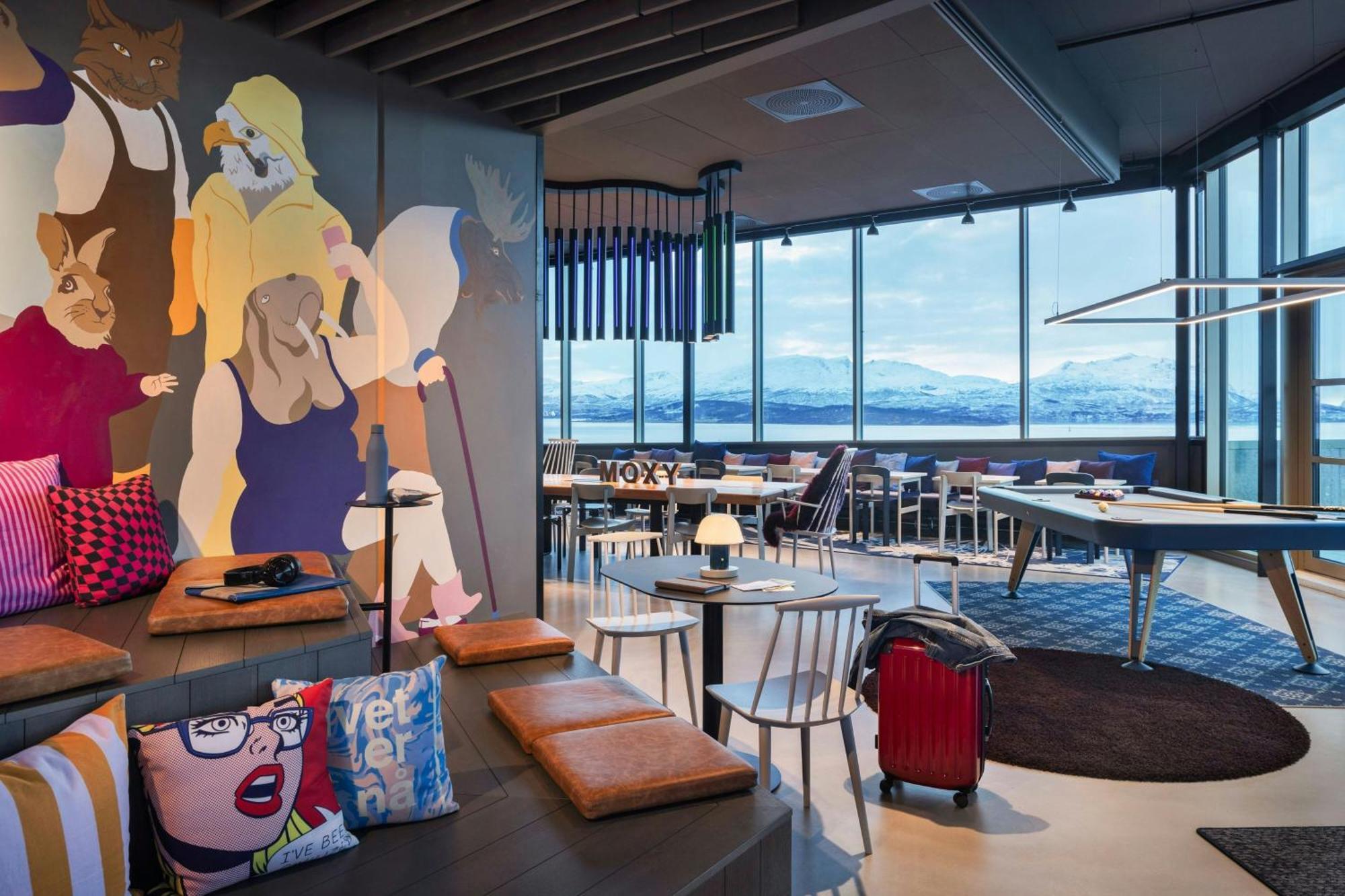 Hotel Moxy Tromsø Esterno foto